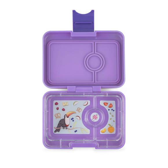 Yumbox Mini Snack Dream Purple 3 Compartment Lunch Box